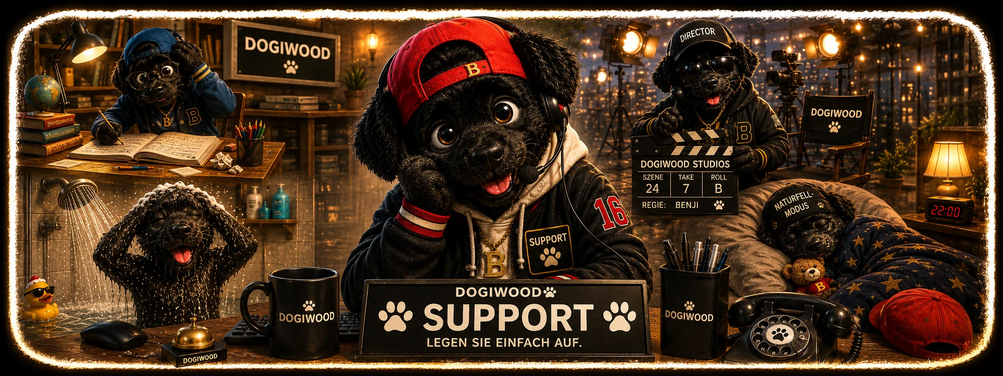 Benji hilft dir – offizieller Dogiwood Support